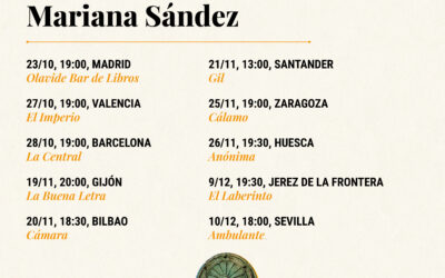 Gira de presentación de «Falso nocturno» con la autora Mariana Sández